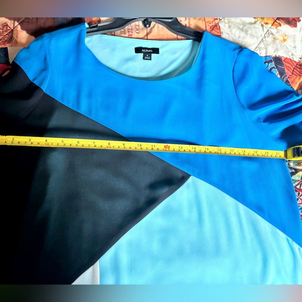 Alfani Tunic with long sleeve, Sz M - Picture 8 of 9